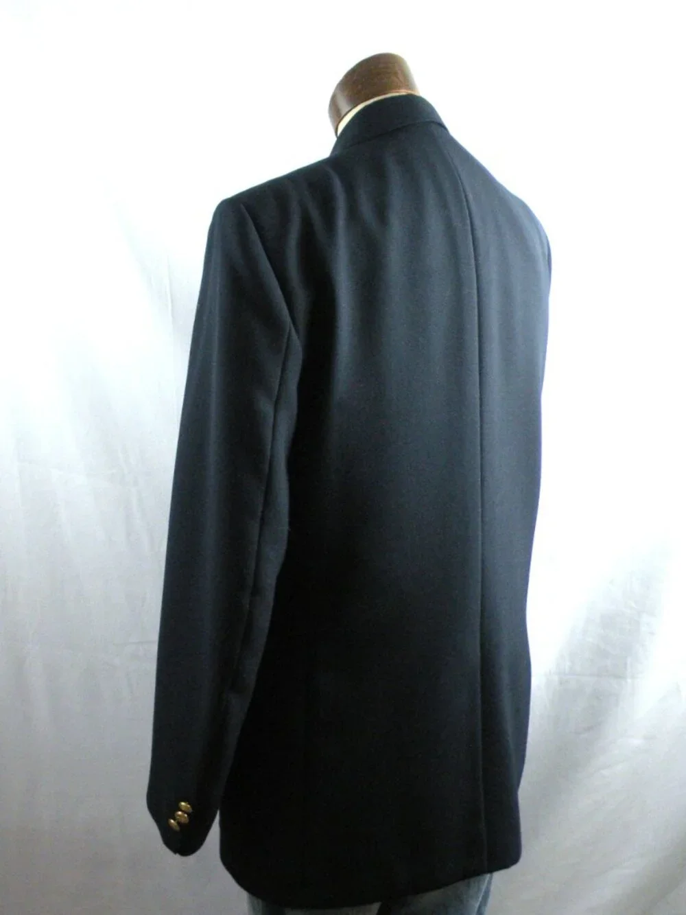 Vintage ARNIE Blazer Sport Coat 42R Navy Masters Jacket Wool Blend Gold Buttons